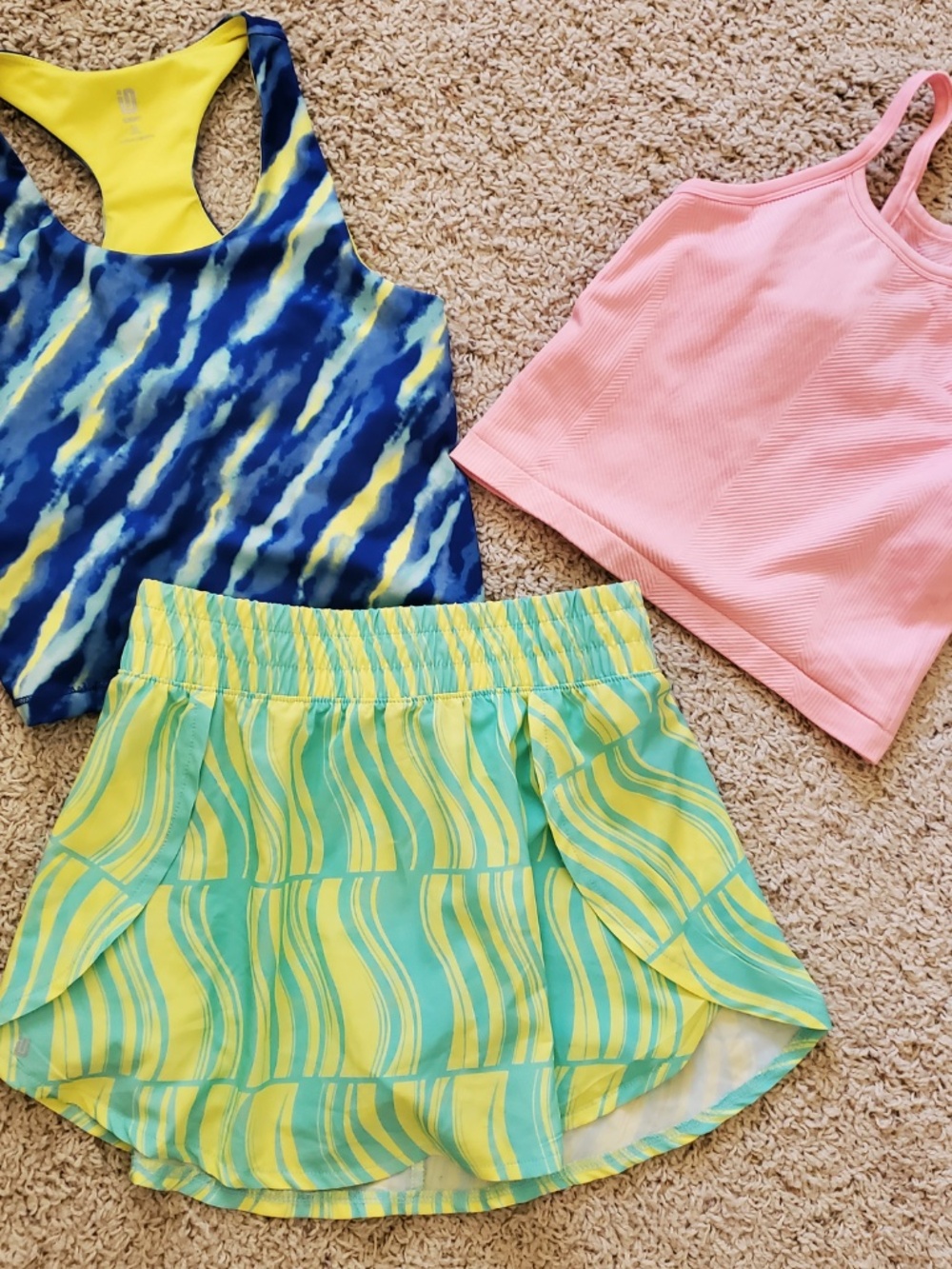 Ideology Skort Tops Swim Top Bundle MEDIUM Size 8